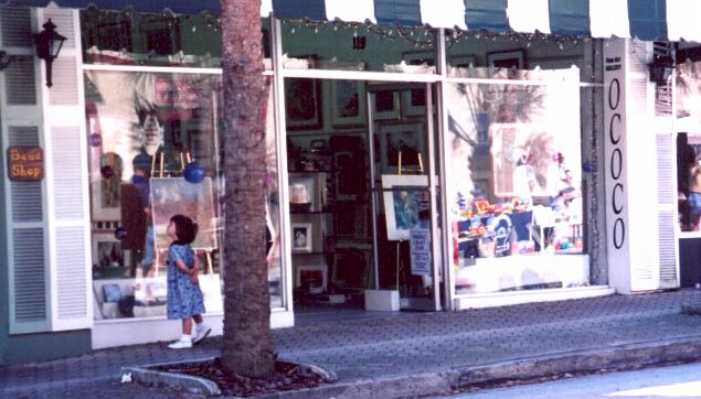Front View of Gallery Ococo from the Street